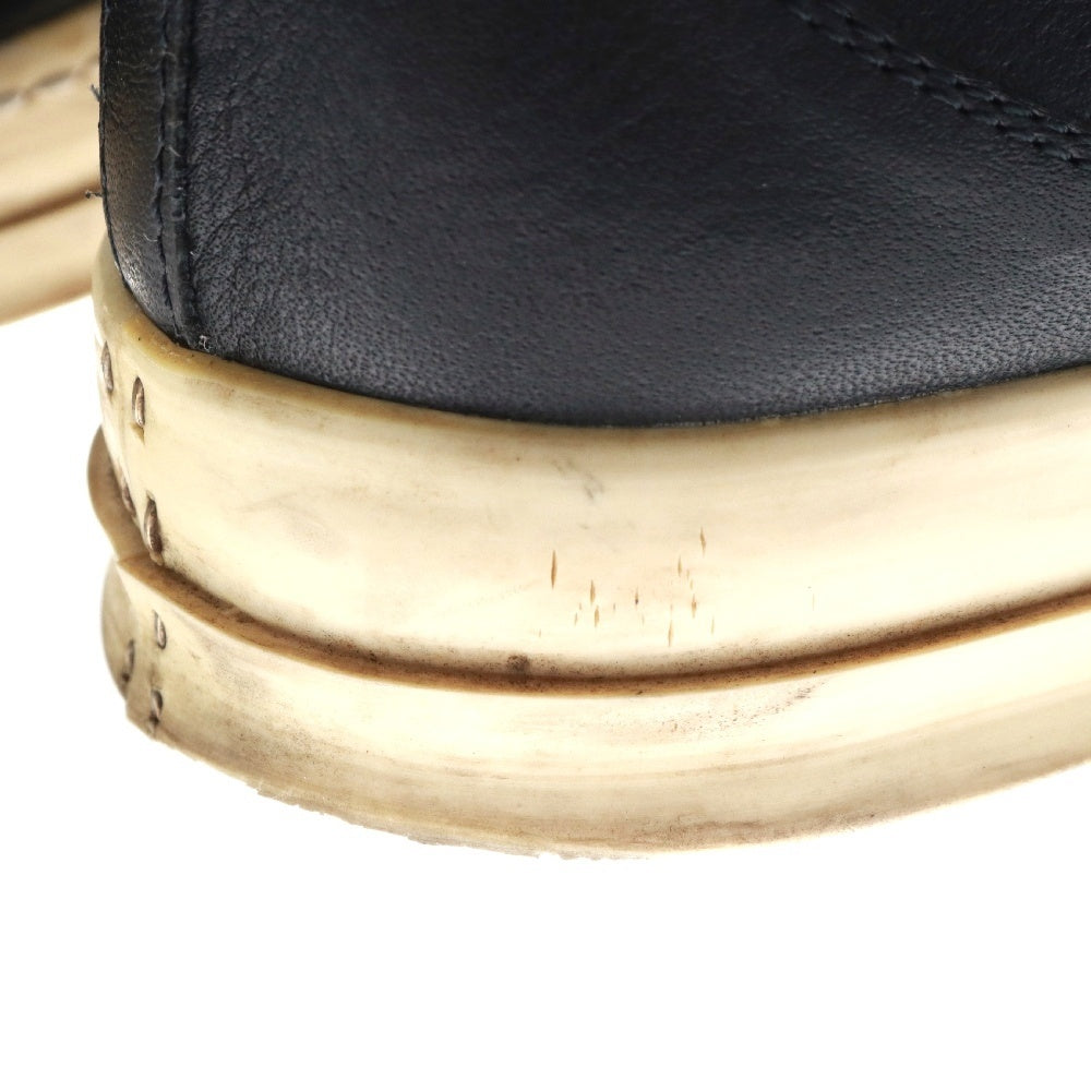Rick Owens(リックオウエンス) 初期 GEO BASKET ジオバスケット ジオバス レザーハイカットスニーカー ブラック