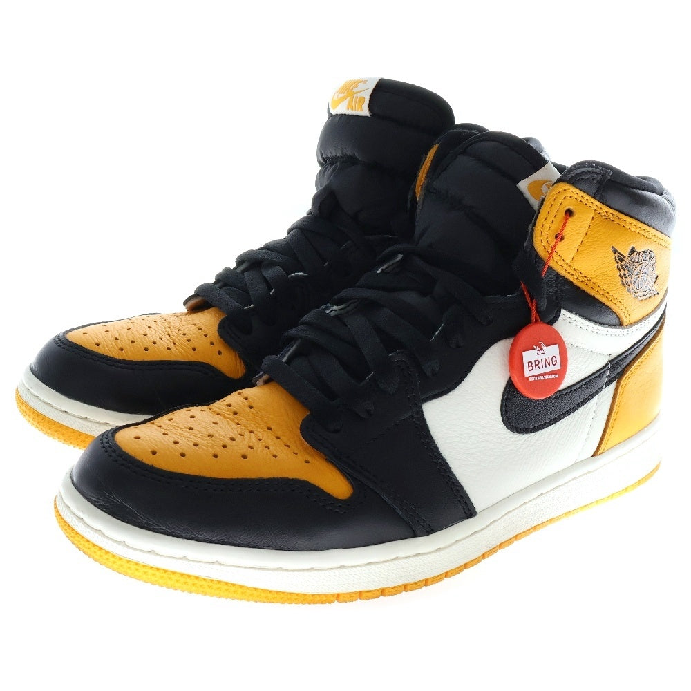 NIKE(ナイキ) AIR JORDAN 1 RETRO HIGH OG Taxi 555088-711 エアジョーダン 1 レトロ タクシー ハイカットスニーカー シューズ イエロー/ブラック US8.5/26.5cm