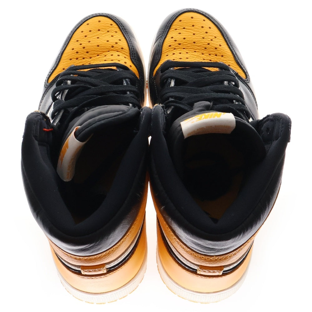 NIKE(ナイキ) AIR JORDAN 1 RETRO HIGH OG Taxi 555088-711 エアジョーダン 1 レトロ タクシー ハイカットスニーカー シューズ イエロー/ブラック US8.5/26.5cm