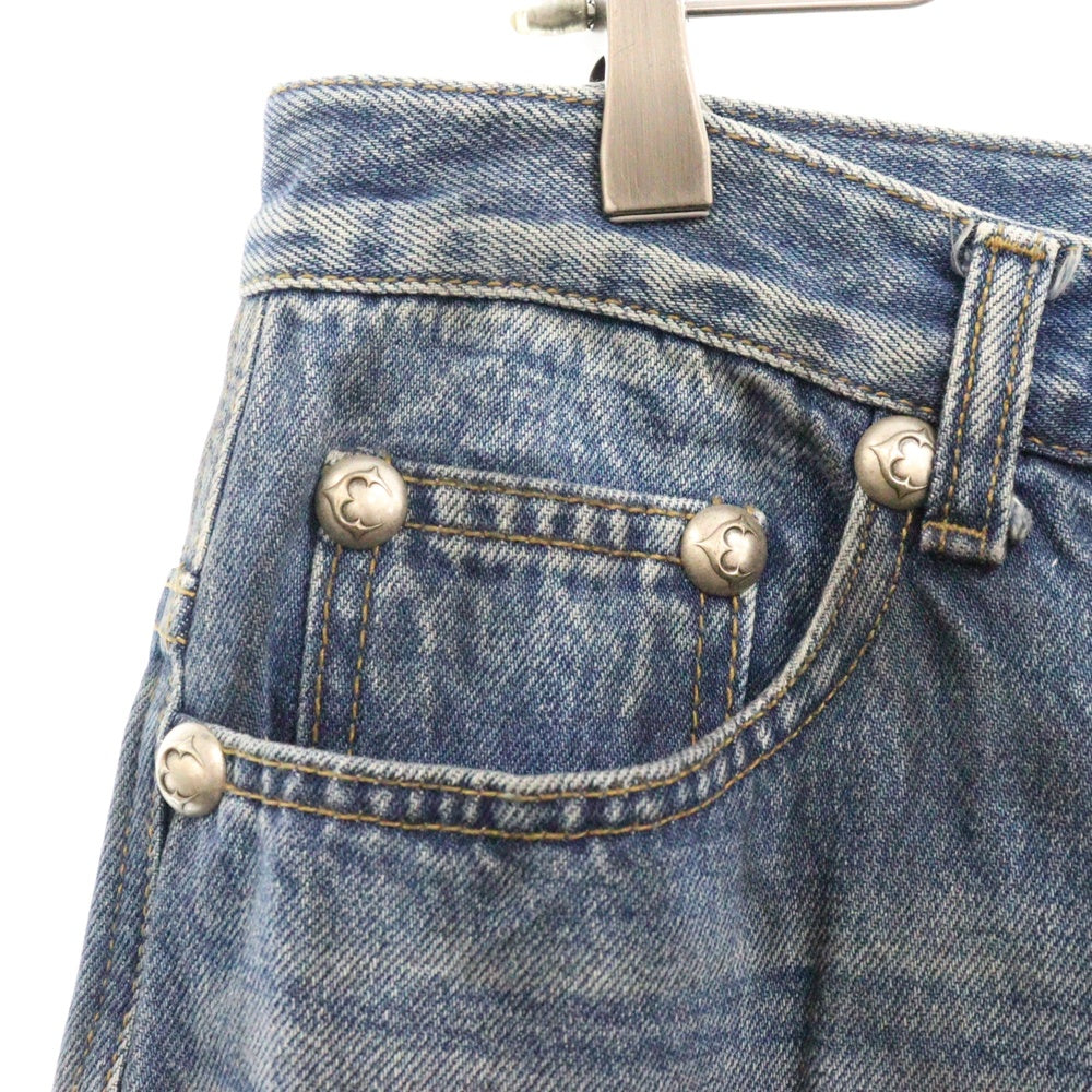 THUG CLUB(サグクラブ) CHIMERA PANTS TC24PT2003 キメラ バギーデニムパンツ インディゴ