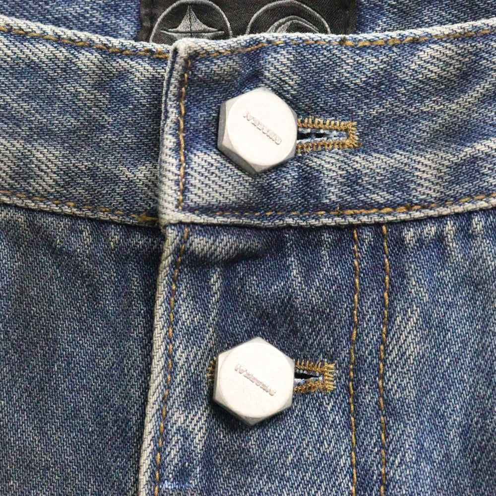 THUG CLUB(サグクラブ) CHIMERA PANTS TC24PT2003 キメラ バギーデニムパンツ インディゴ