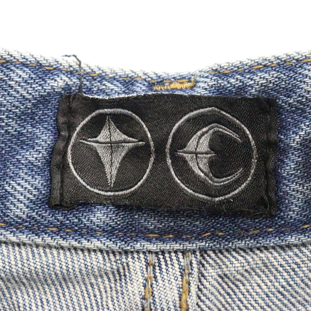 THUG CLUB(サグクラブ) CHIMERA PANTS TC24PT2003 キメラ バギーデニムパンツ インディゴ