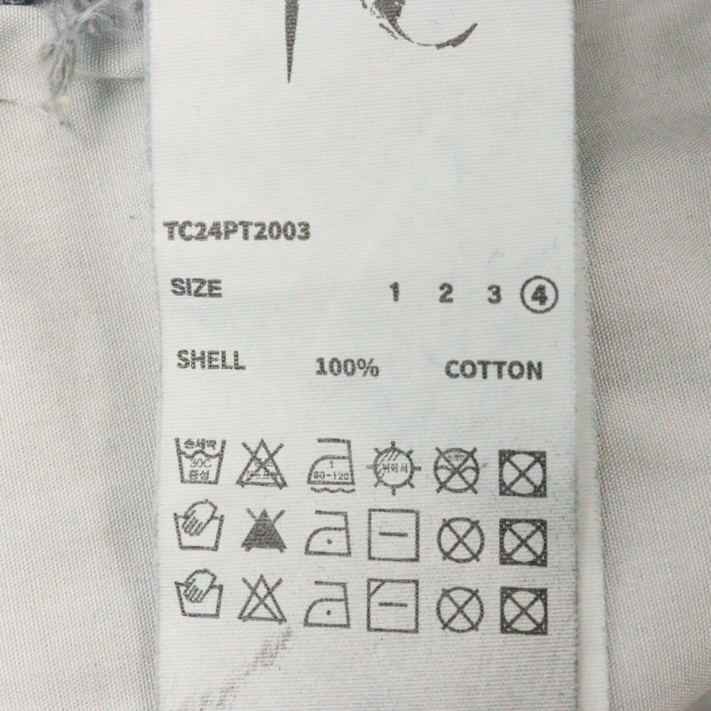 THUG CLUB(サグクラブ) CHIMERA PANTS TC24PT2003 キメラ バギーデニムパンツ インディゴ