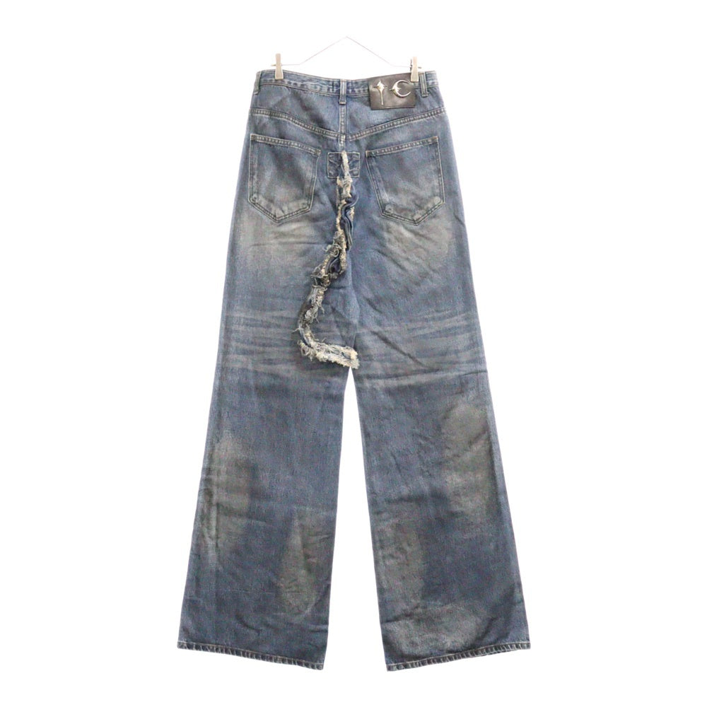 THUG CLUB(サグクラブ) CHIMERA PANTS TC24PT2003 キメラ バギーデニムパンツ インディゴ