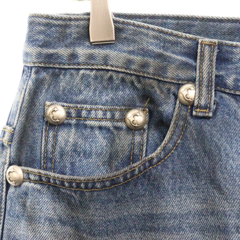 THUG CLUB(サグクラブ) CHIMERA PANTS TC24PT2003 キメラ バギーデニムパンツ インディゴ