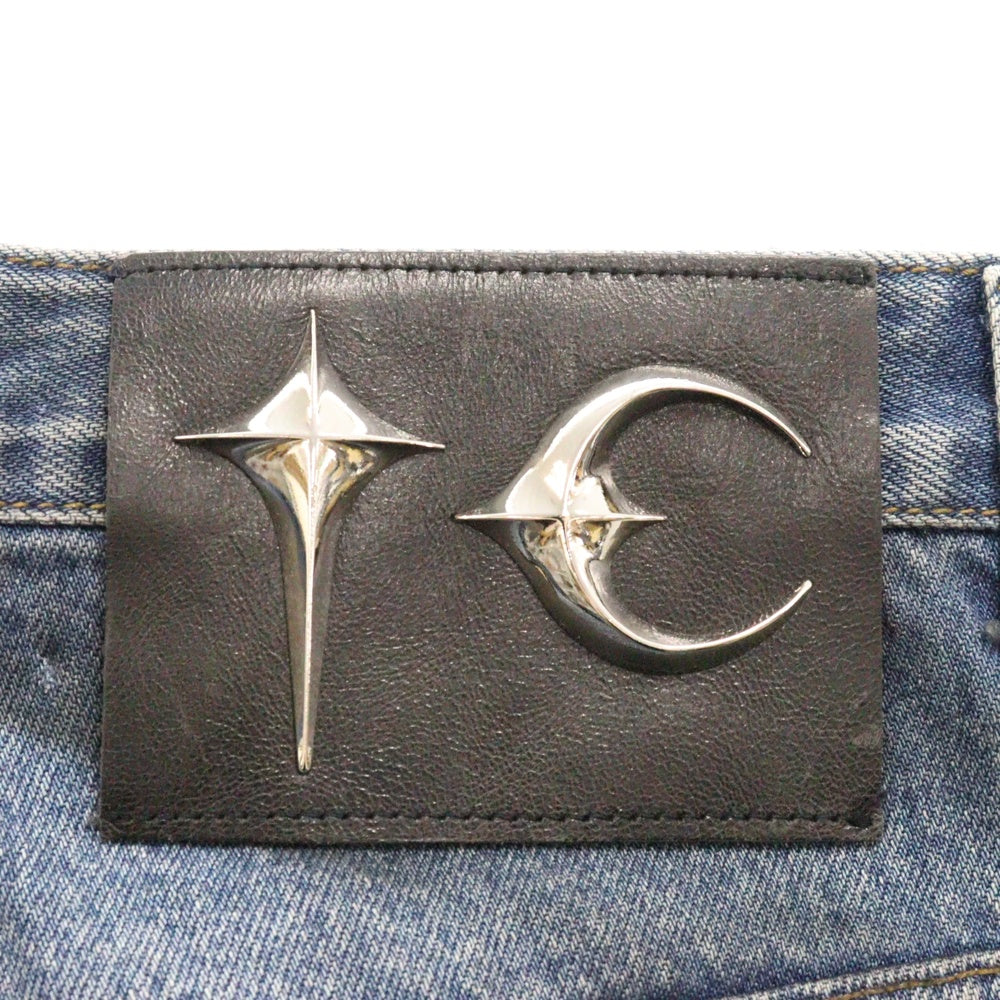 THUG CLUB(サグクラブ) CHIMERA PANTS TC24PT2003 キメラ バギーデニムパンツ インディゴ