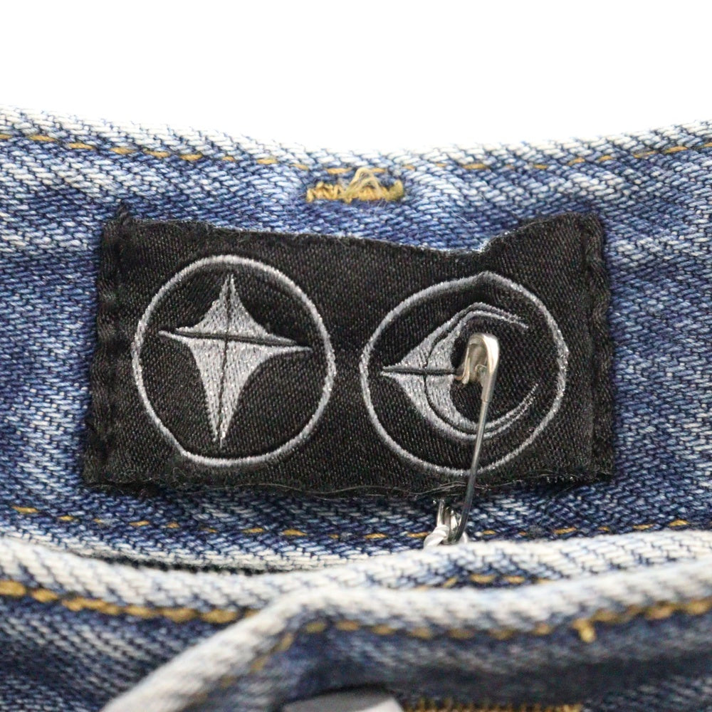 THUG CLUB(サグクラブ) CHIMERA PANTS TC24PT2003 キメラ バギーデニムパンツ インディゴ