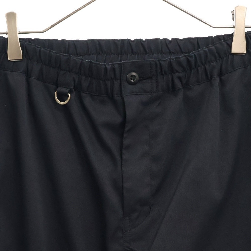SOPHNET.(ソフネット) WIDE CROPPED VENTILATION EASY SOPH-220044 サイドジップクロップドパンツ ネイビー