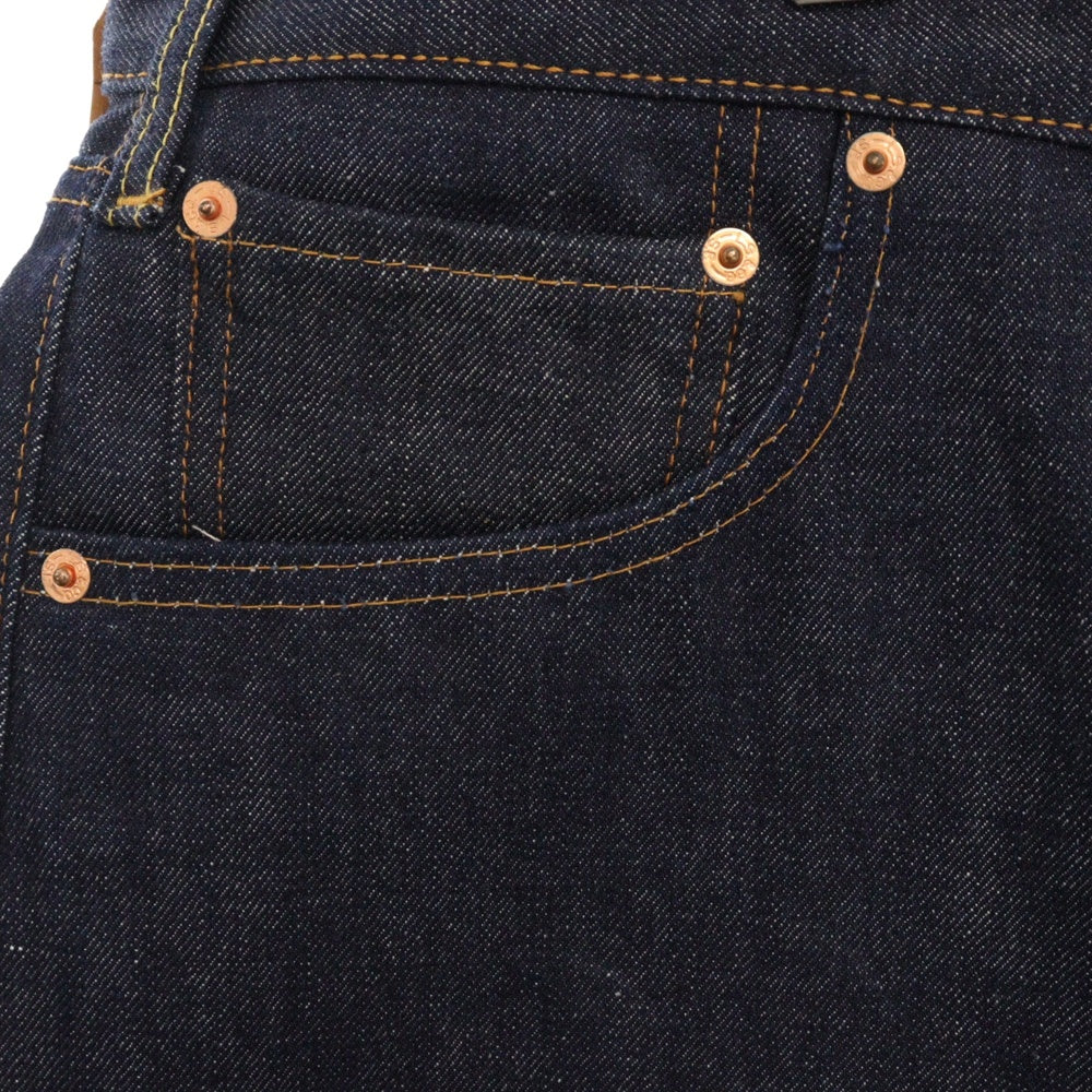 Levi's(リーバイス) 70s VINTAGE 505 BIGE ボタン裏刻印16 SCOVILLZIP 紙パッチ ジップフライデニムパンツ インディゴ フラッシャー付き デットストック