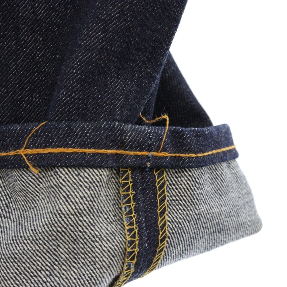 Levi's(リーバイス) 70s VINTAGE 505 BIGE ボタン裏刻印16 SCOVILLZIP 紙パッチ ジップフライデニムパンツ インディゴ フラッシャー付き デットストック