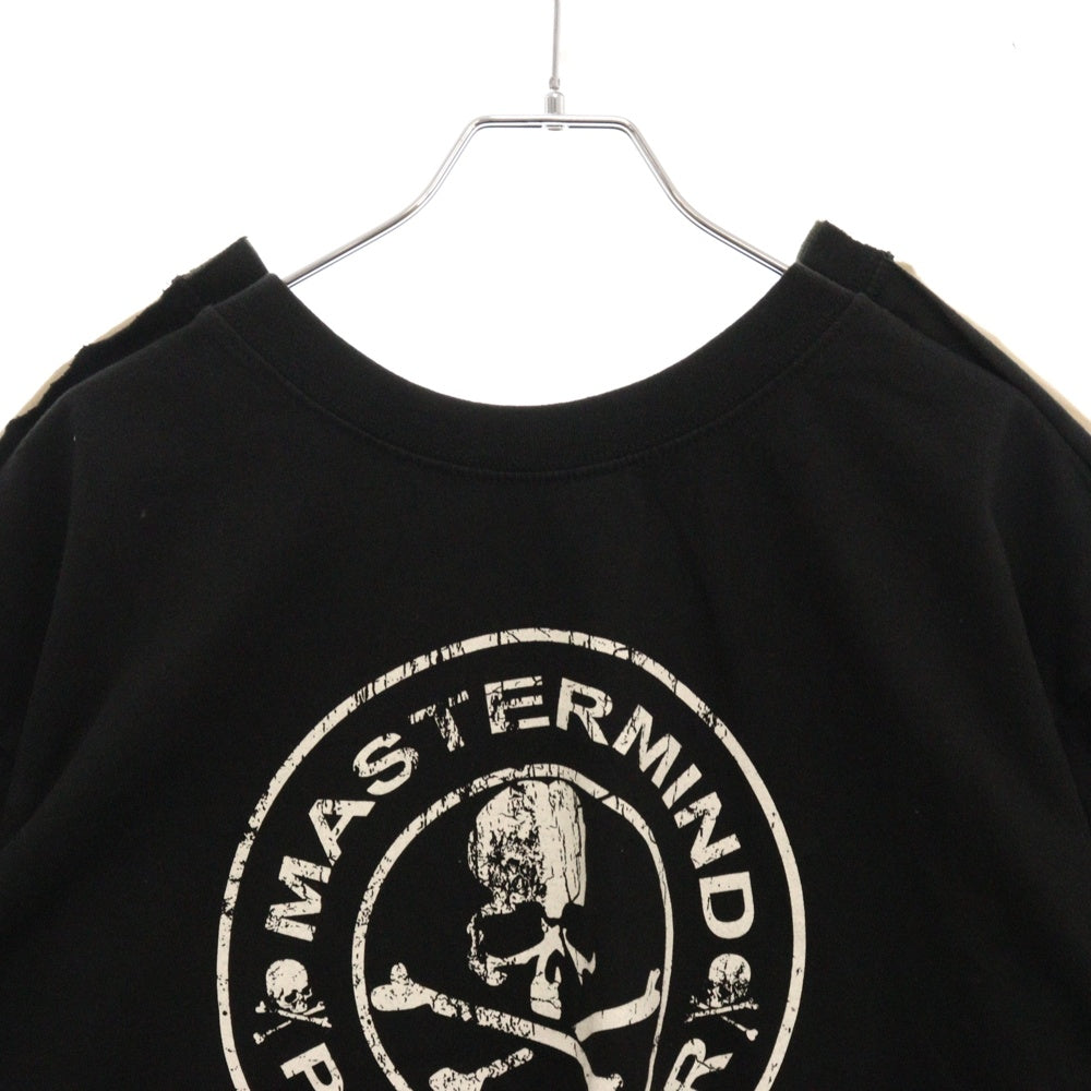 PROJECT G/R(プロジェクトジーアール) 25SS×mastermind JAPAN TWO FACED OUTSEAM T-SHIRT マスターマインドジャパン ツーフェイスアウトシーム 半袖Tシャツ PG25SSMJ02