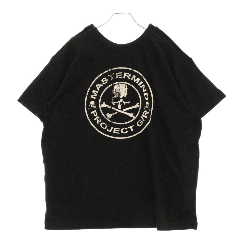 PROJECT G/R(プロジェクトジーアール) 25SS×mastermind JAPAN TWO FACED OUTSEAM T-SHIRT マスターマインドジャパン ツーフェイスアウトシーム 半袖Tシャツ PG25SSMJ02