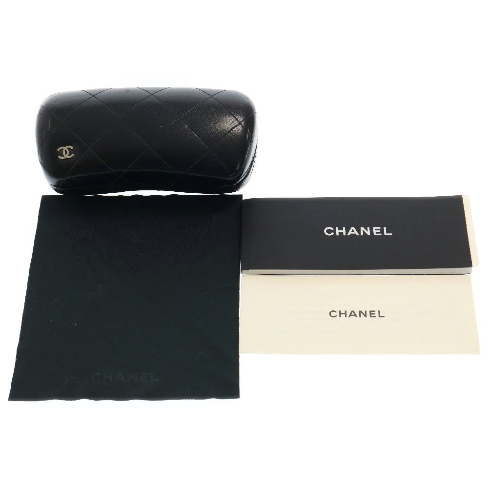 CHANEL(シャネル) ココマーク マトラッセ テンプルサングラス アイウェア 5328-A ブラック レディース
