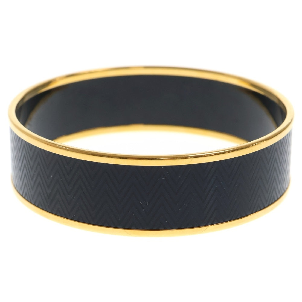HERMES(エルメス) email bracelet エマイユ ブレスレット ブラック/ゴールド