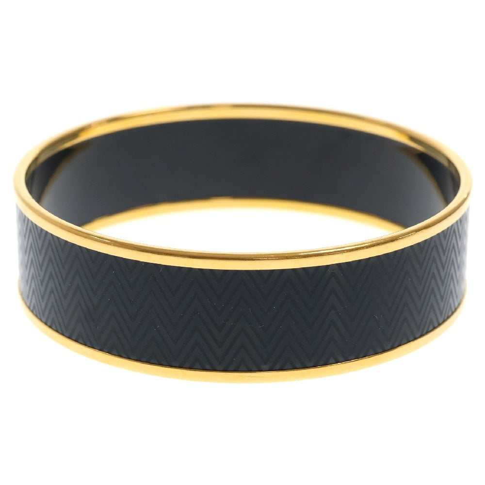 HERMES(エルメス) email bracelet エマイユ ブレスレット ブラック/ゴールド