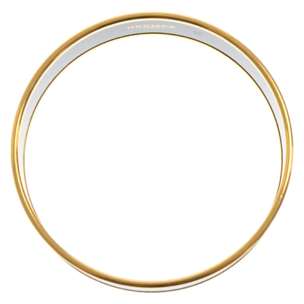 HERMES(エルメス) email bracelet エマイユ ブレスレット ブラック/ゴールド