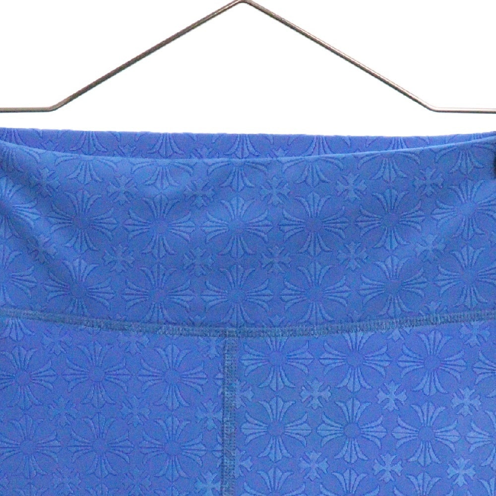 CHROME HEARTS(クロムハーツ) CHプラス総柄レギンスロングパンツ ブルー レディース