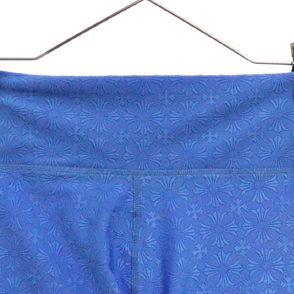 CHROME HEARTS(クロムハーツ) CHプラス総柄レギンスロングパンツ ブルー レディース