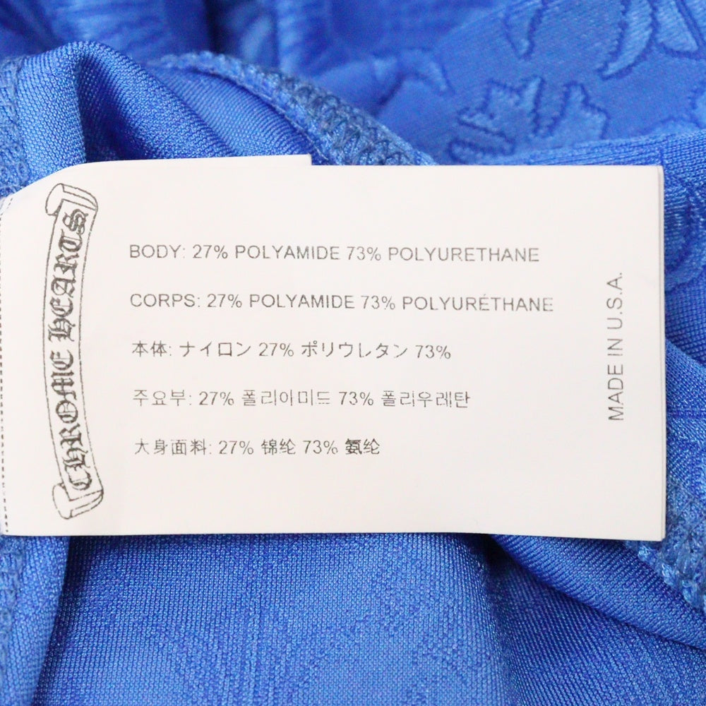 CHROME HEARTS(クロムハーツ) CHプラス総柄レギンスロングパンツ ブルー レディース