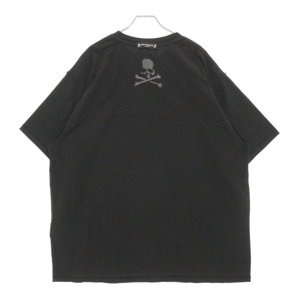 PROJECT G/R(プロジェクトジーアール) 25SS×mastermind JAPAN INSIDE OUT T-SHIRTS マスターマインドジャパン インサイドアウトロゴ半袖Tシャツ PG25SSMJ01 ブラック