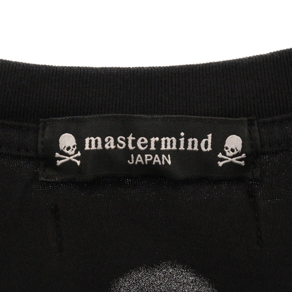 PROJECT G/R(プロジェクトジーアール) 25SS×mastermind JAPAN INSIDE OUT T-SHIRTS マスターマインドジャパン インサイドアウトロゴ半袖Tシャツ PG25SSMJ01 ブラック