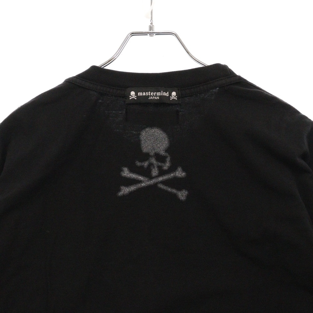 PROJECT G/R(プロジェクトジーアール) 25SS×mastermind JAPAN INSIDE OUT T-SHIRTS マスターマインドジャパン インサイドアウトロゴ半袖Tシャツ PG25SSMJ01 ブラック