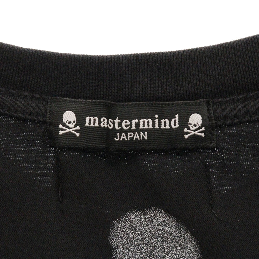 PROJECT G/R(プロジェクトジーアール) 25SS×mastermind JAPAN INSIDE OUT T-SHIRTS マスターマインドジャパン インサイドアウトロゴ半袖Tシャツ PG25SSMJ01 ブラック