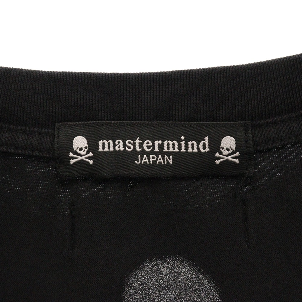 PROJECT G/R(プロジェクトジーアール) 25SS×mastermind JAPAN INSIDE OUT T-SHIRTS マスターマインドジャパン インサイドアウトロゴ半袖Tシャツ PG25SSMJ01 ブラック