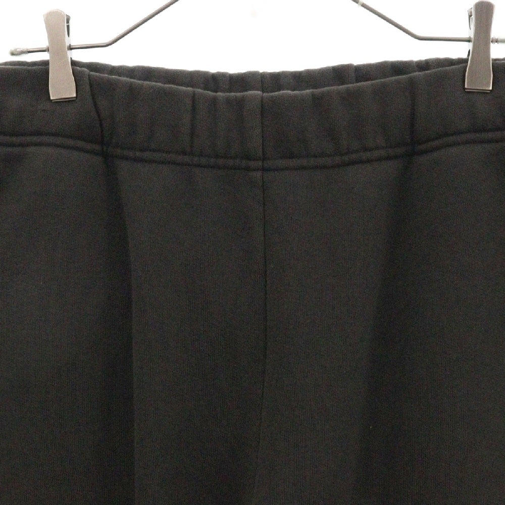 CHROME HEARTS(クロムハーツ) GRP Y NOT SWEAT PANTS ワイノット セメタリークロスレザーパッチ付きスウェットパンツ ブラック