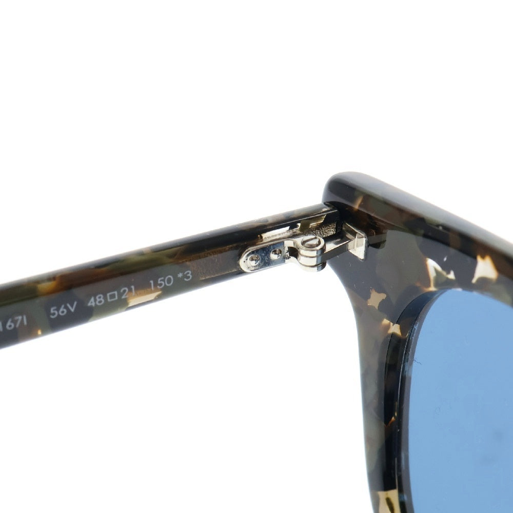 KENZO(ケンゾー) Khaki Havana カーキハバナ スクエアフレームサングラス KZ40167I カーキ