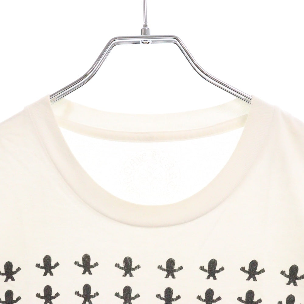 CHROME HEARTS(クロムハーツ) CH T-SHRT FOTIプリント 半袖Tシャツ カットソー ホワイト