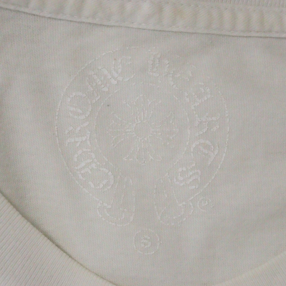 CHROME HEARTS(クロムハーツ) CH T-SHRT FOTIプリント 半袖Tシャツ カットソー ホワイト