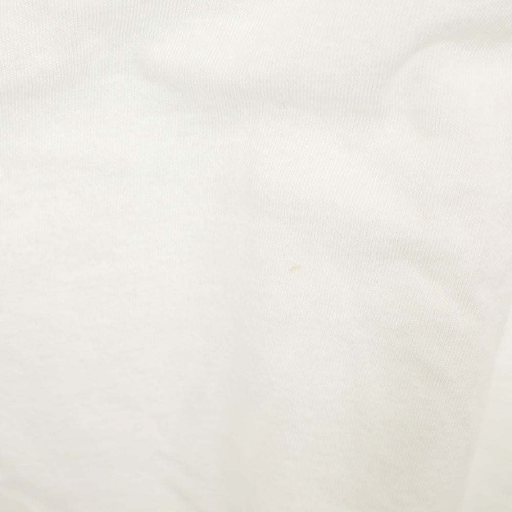 CHROME HEARTS(クロムハーツ) Yellow Made In Hollywood LS Tee 英字プリント クルーネック 長袖Tシャツ ロングスリーブカットソー ホワイト