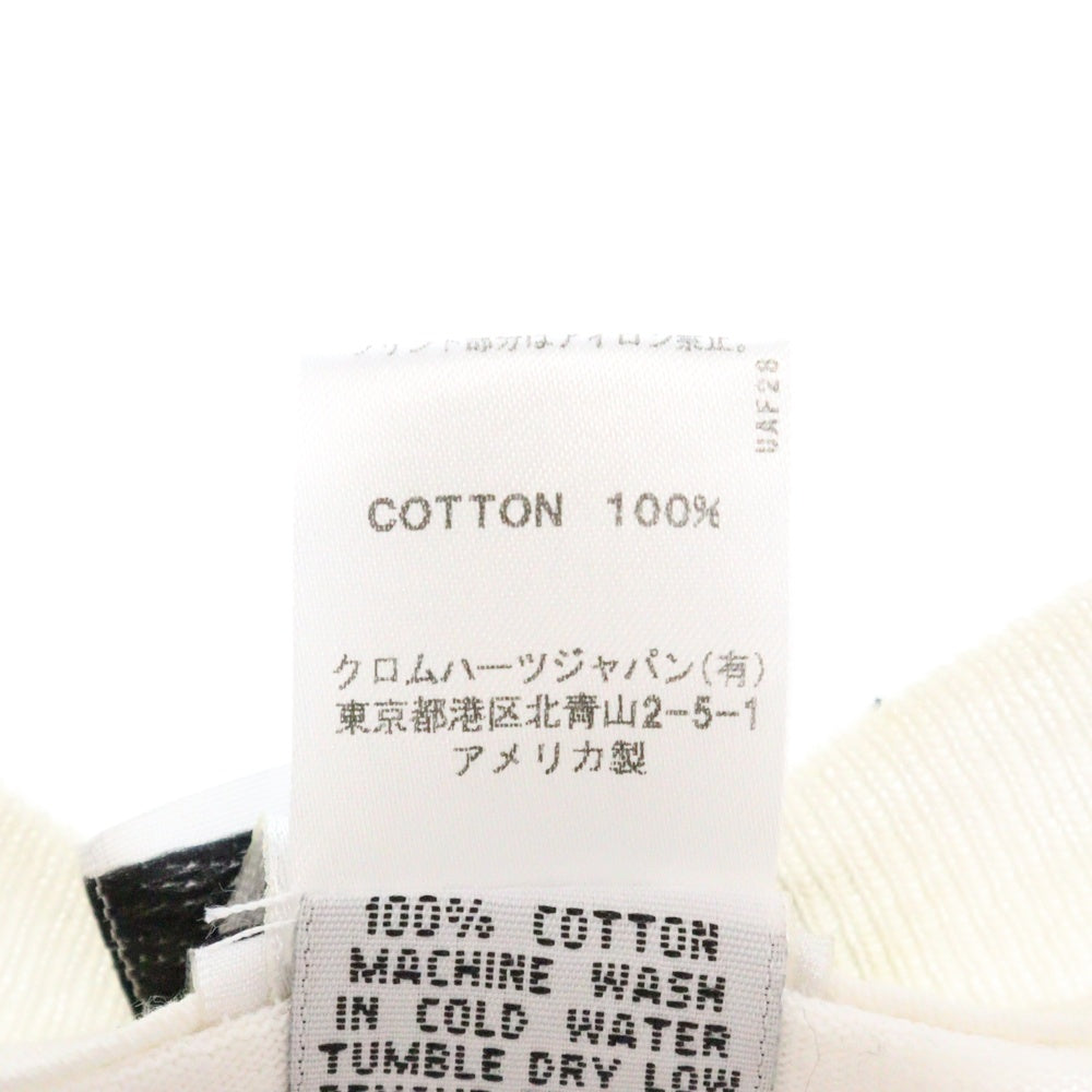 CHROME HEARTS(クロムハーツ) OLD Scroll Label Star オールド バックスクロールラベル スタープリント半袖Tシャツ カットソー ホワイト