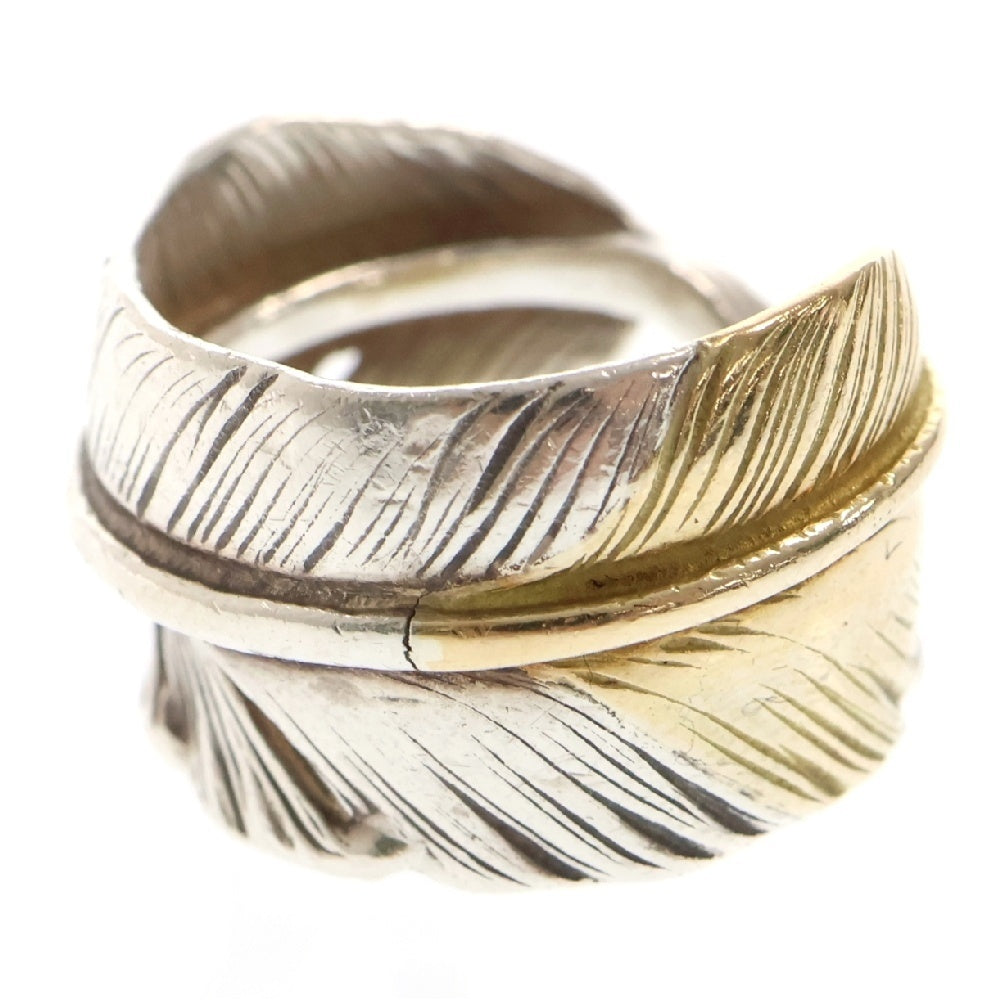 goro's(ゴローズ) 先金特大フェザーリング シルバー/ゴールド