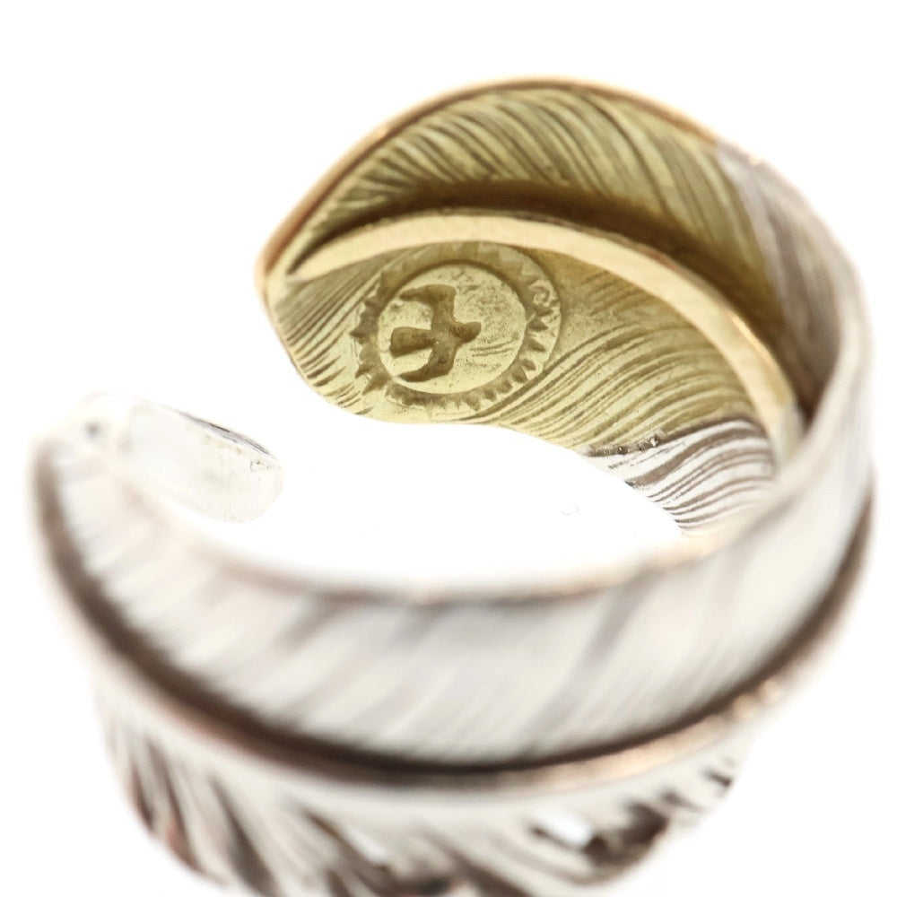 goro's(ゴローズ) 先金特大フェザーリング シルバー/ゴールド