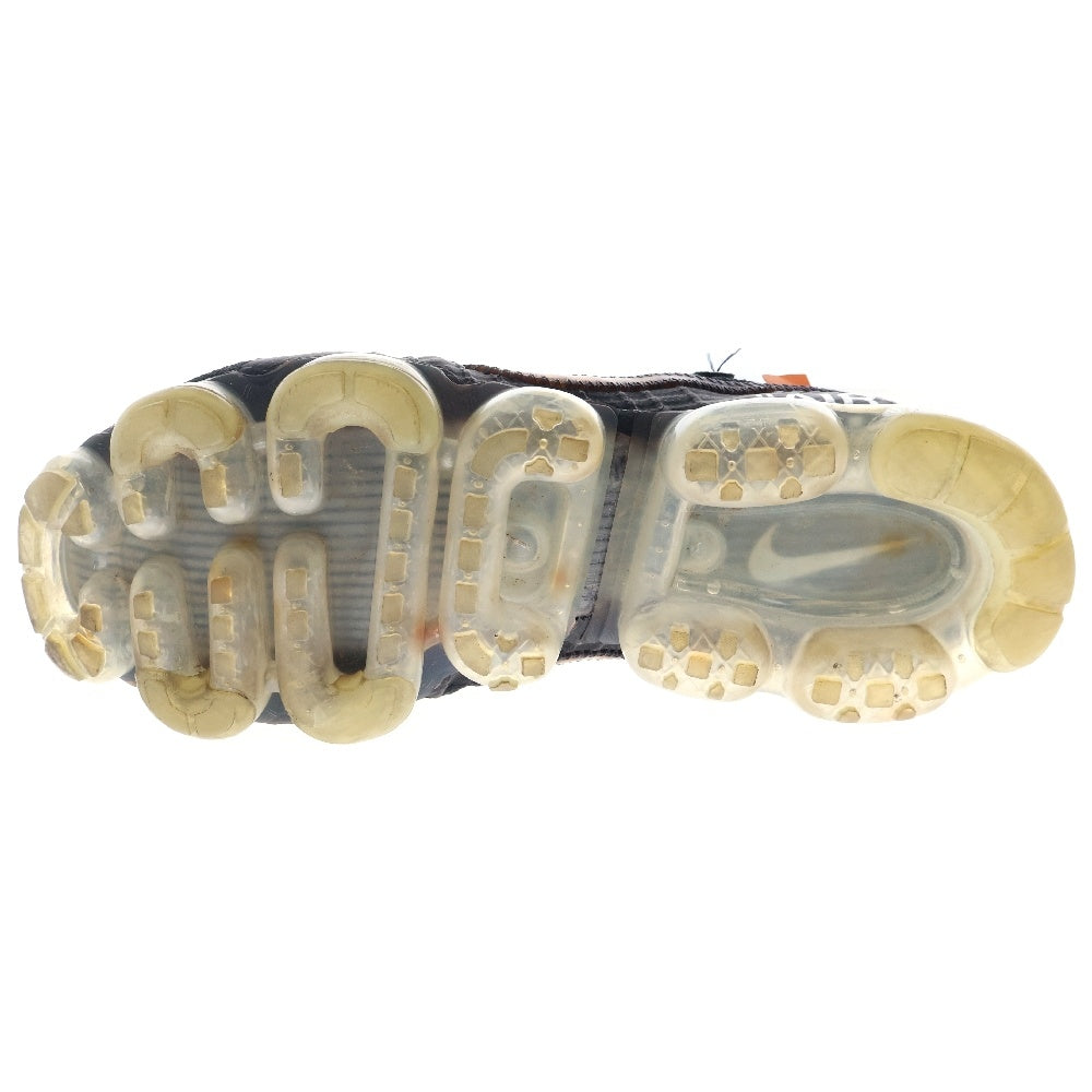 NIKE(ナイキ) × OFF-WHITE THE 10 AIR VAPORMAX FK オフホワイト ザテン エアヴェイパーマックス フライニット ローカットスニーカー ブラック US9/27.0cm AA3831-002