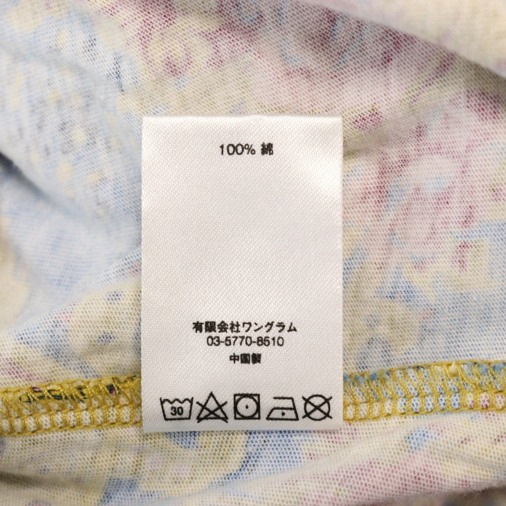 SUPREME(シュプリーム) 17AW Paisley L/S Polo ペイズリー柄 総柄 長袖シャツ イエロー