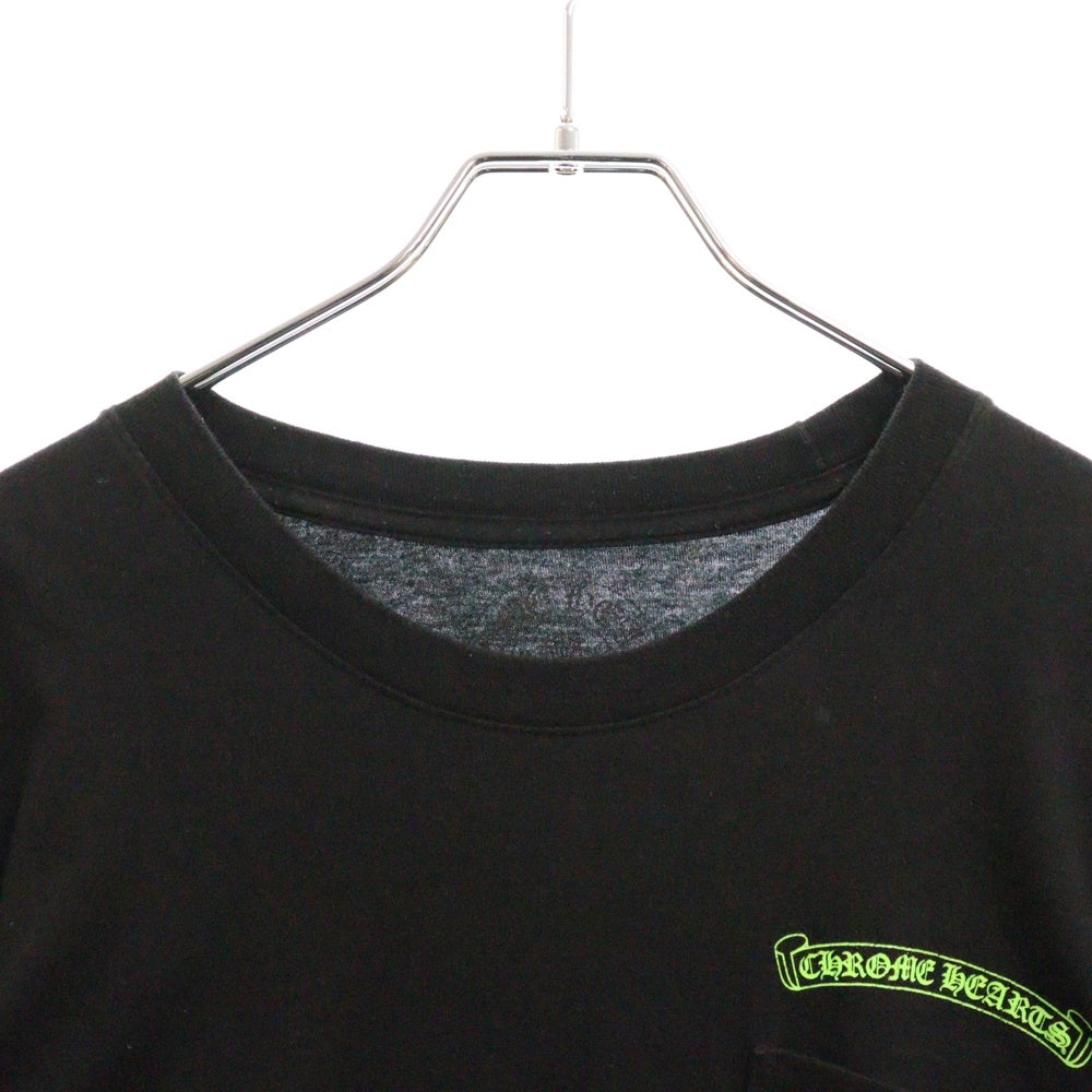 CHROME HEARTS(クロムハーツ) CH L S LTD 青山限定プリント 長袖Tシャツ ロングスリーブカットソー ブラック