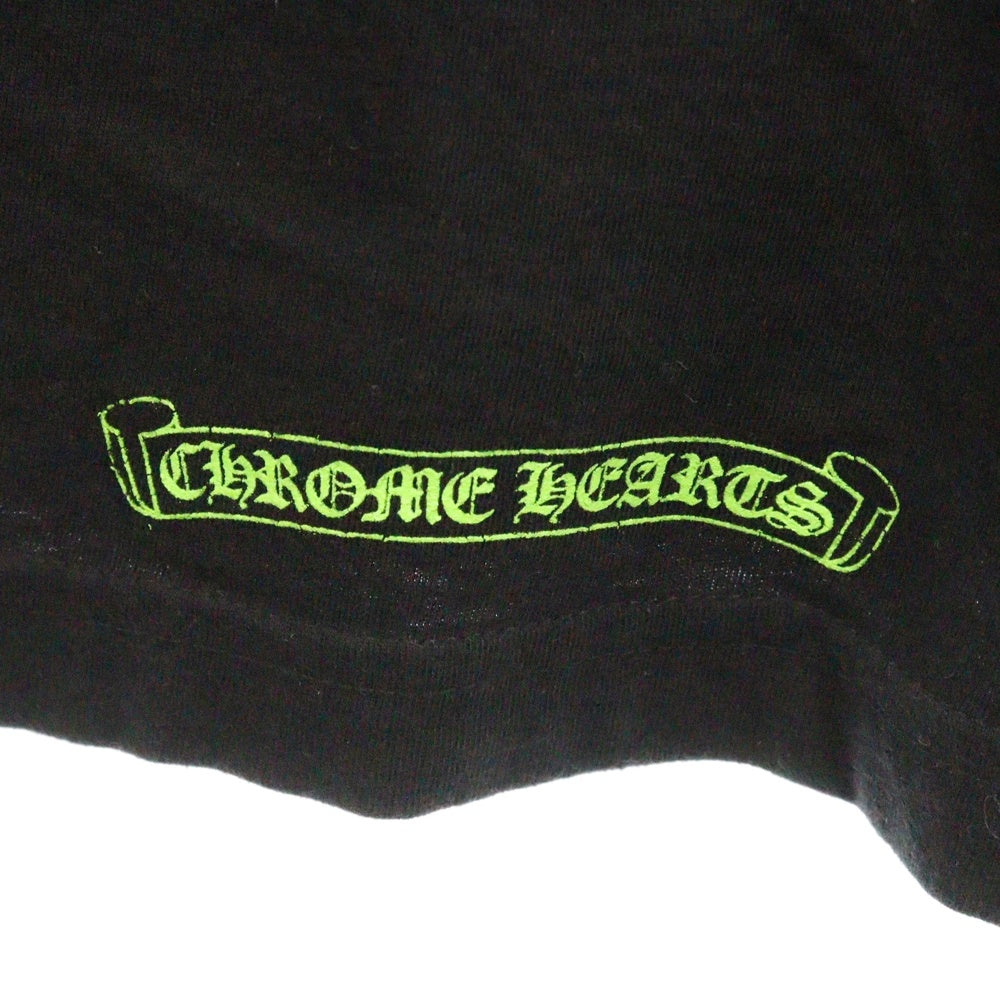 CHROME HEARTS(クロムハーツ) CH L S LTD 青山限定プリント 長袖Tシャツ ロングスリーブカットソー ブラック