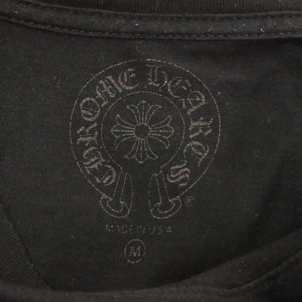 CHROME HEARTS(クロムハーツ) CH L S LTD 青山限定プリント 長袖Tシャツ ロングスリーブカットソー ブラック