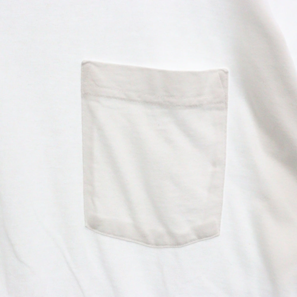 CHROME HEARTS(クロムハーツ) NECK LOGO S/S TEE ネック ロゴプリント 半袖Tシャツ カットソー ホワイト