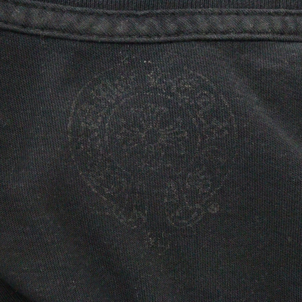 CHROME HEARTS(クロムハーツ) CH L S 1 NECK LOGO ネック ロゴプリント 長袖Tシャツ ロングスリーブカットソー ブラック