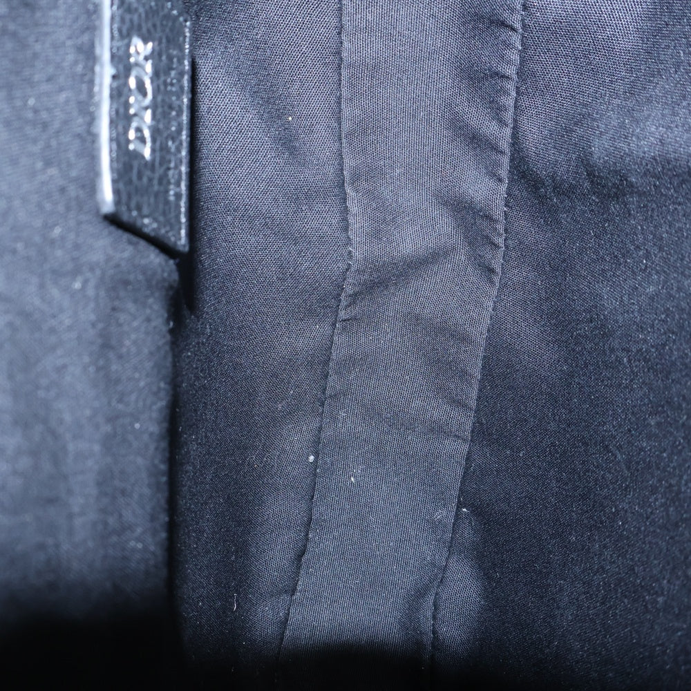 DIOR(ディオール) レザー ショルダー サドルバッグ ブラック
