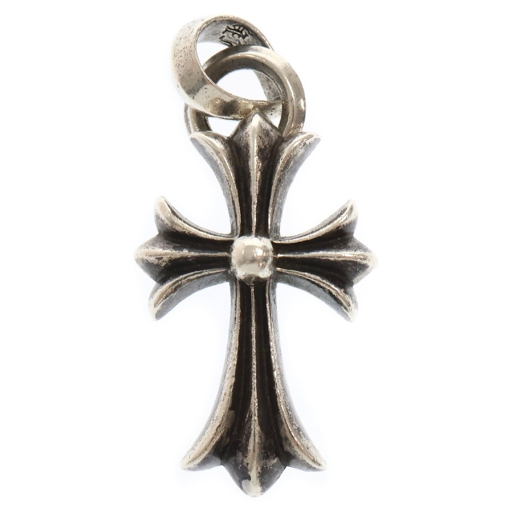 CHROME HEARTS(クロムハーツ) CH CRS SML W/BALE Wベイル スモールCHクロス ペンダントトップ シルバー BCA218