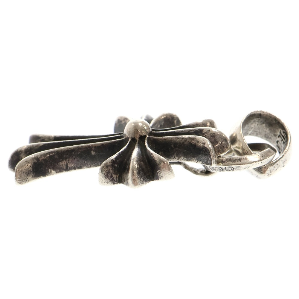 CHROME HEARTS(クロムハーツ) CH CRS SML W/BALE Wベイル スモールCHクロス ペンダントトップ シルバー BCA218