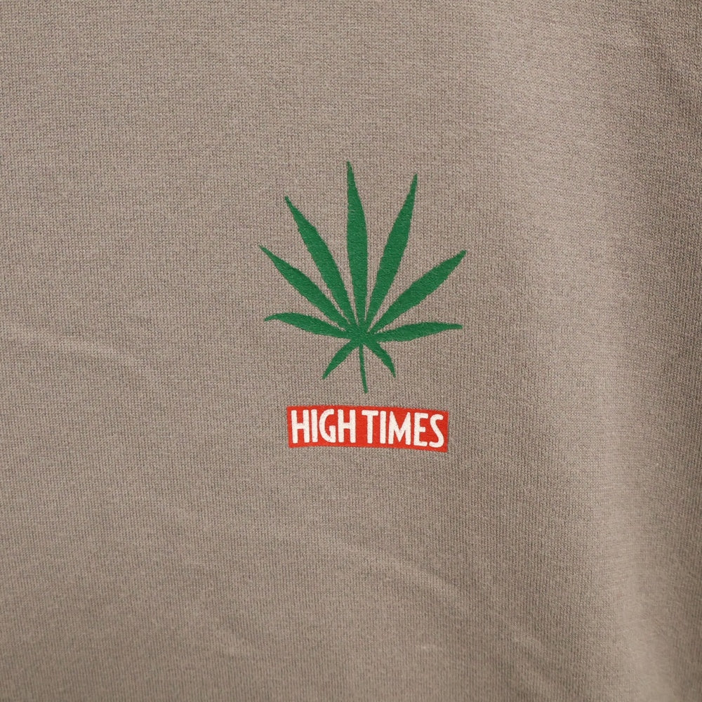 WACKO MARIA(ワコマリア) ×HIGH TIMES PACK TEE ハイタイムズ ロゴパック半袖Tシャツ カットソー グレー