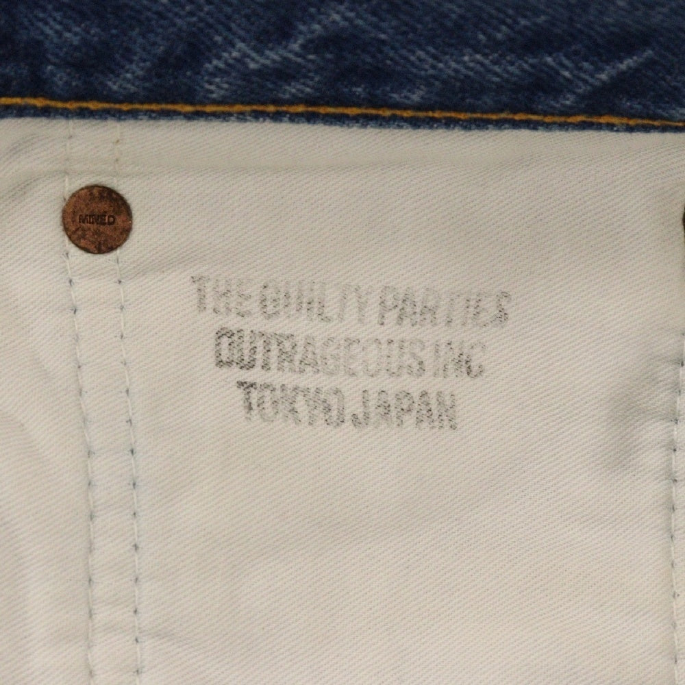 WACKO MARIA(ワコマリア) ×TAPERED DENIM テーパードデニムパンツ インディゴブルー MINEDENIM-WM-PT01-85-XL2