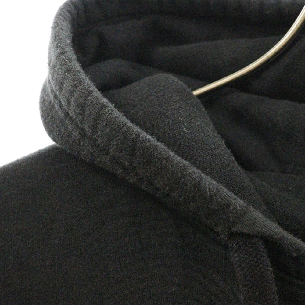 CHROME HEARTS(クロムハーツ) SWTSHRT HD ZIP アームロゴ 裏地サーマル ダガージップフーディ スウェットパーカー ブラック