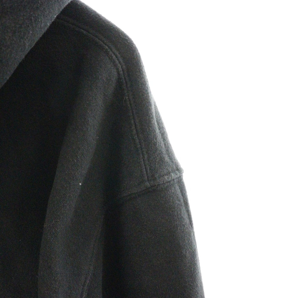 CHROME HEARTS(クロムハーツ) SWTSHRT HD ZIP アームロゴ 裏地サーマル ダガージップフーディ スウェットパーカー ブラック